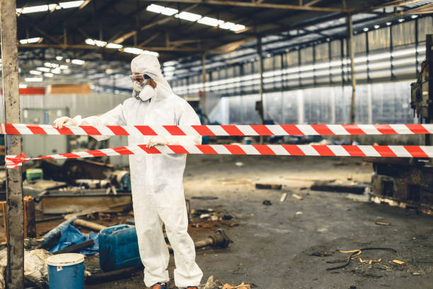 Professional Biohazard technician working in Harrisville, NH
